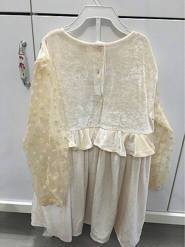 Kadife elbise - Görsel 4