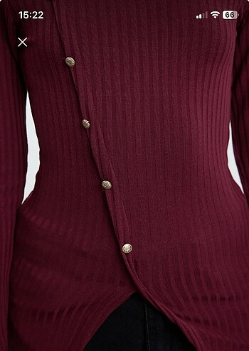 s Beden bordo bluz