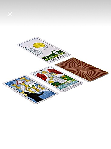 Beden Kutu setli tarot