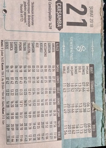 Tarih ve Takvim Sayfaları Koleksiyonu - Görsel 16