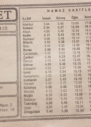 Tarih ve Takvim Sayfaları Koleksiyonu - Görsel 12