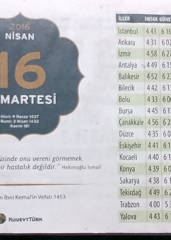 Tarih ve Takvim Sayfaları Koleksiyonu - Görsel 9