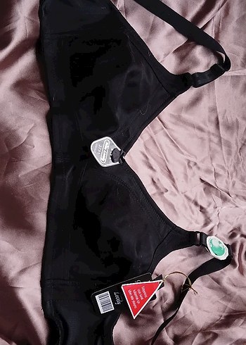 Siyah Gotik Spor Sütyeni - Görsel 5