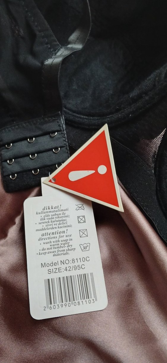 Dantel detaylı Siyah Gotik Midi Sütyen - Görsel 5