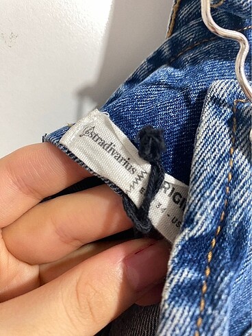 s Beden lacivert Renk Stradivarius kot salopet elbise