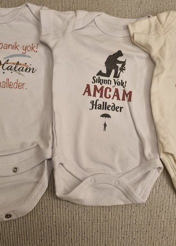 kız erkek Body zıbın dede hala teyze amca babaanne - Görsel 2