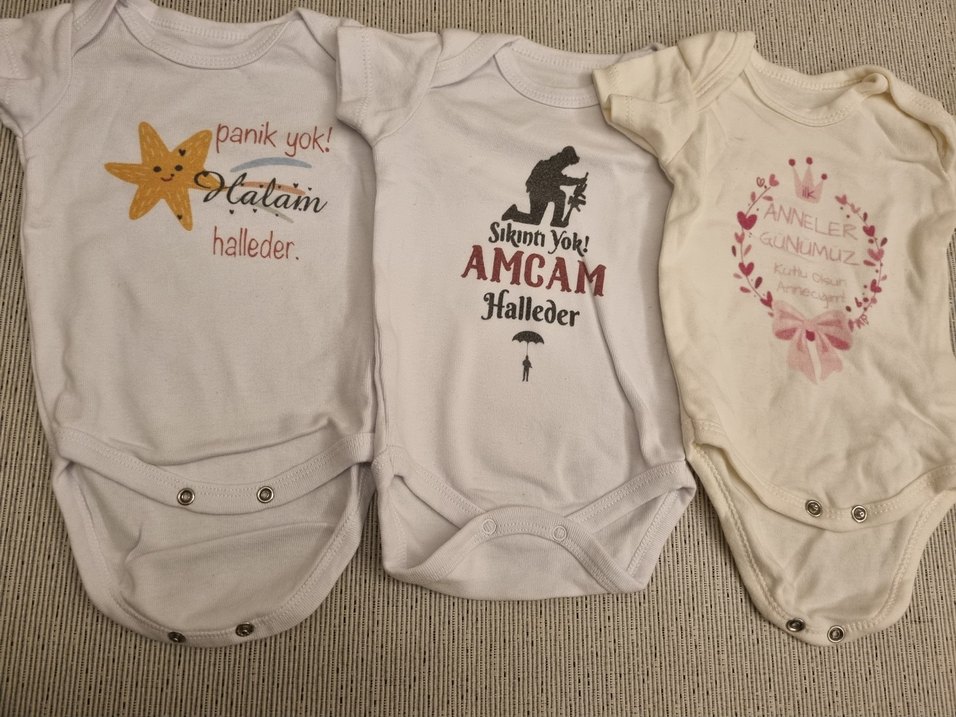 kız erkek Body zıbın dede hala teyze amca babaanne - Görsel 2