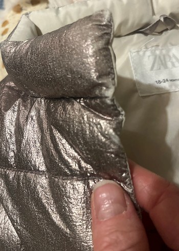 Dore Parlak kız çocuk Yelek - Görsel 4