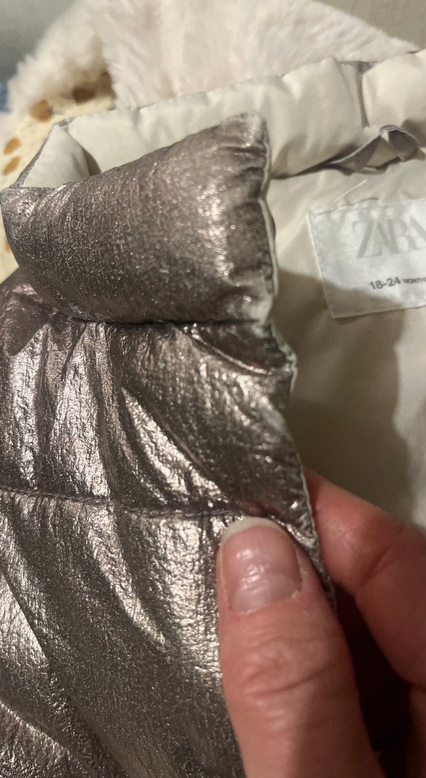 Dore Parlak kız çocuk Yelek - Görsel 4