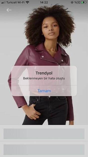 xs Beden Bershka deri ceket