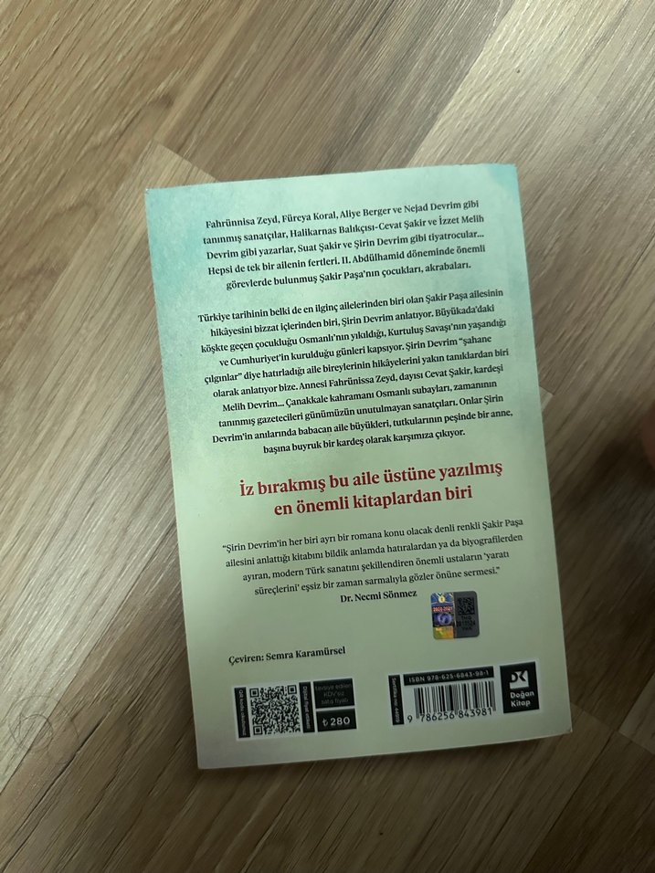 Şakir Paşa Ailesi - Şirin Devrim - Görsel 2