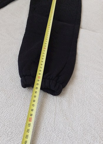 Siyah Rahat Kesim  Eşofman Altı - Görsel 6