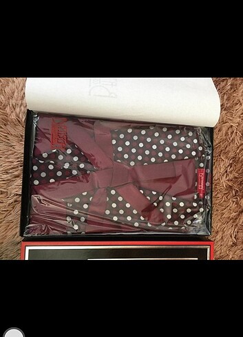 Erkek saten gecelik takımı  - Görsel 3