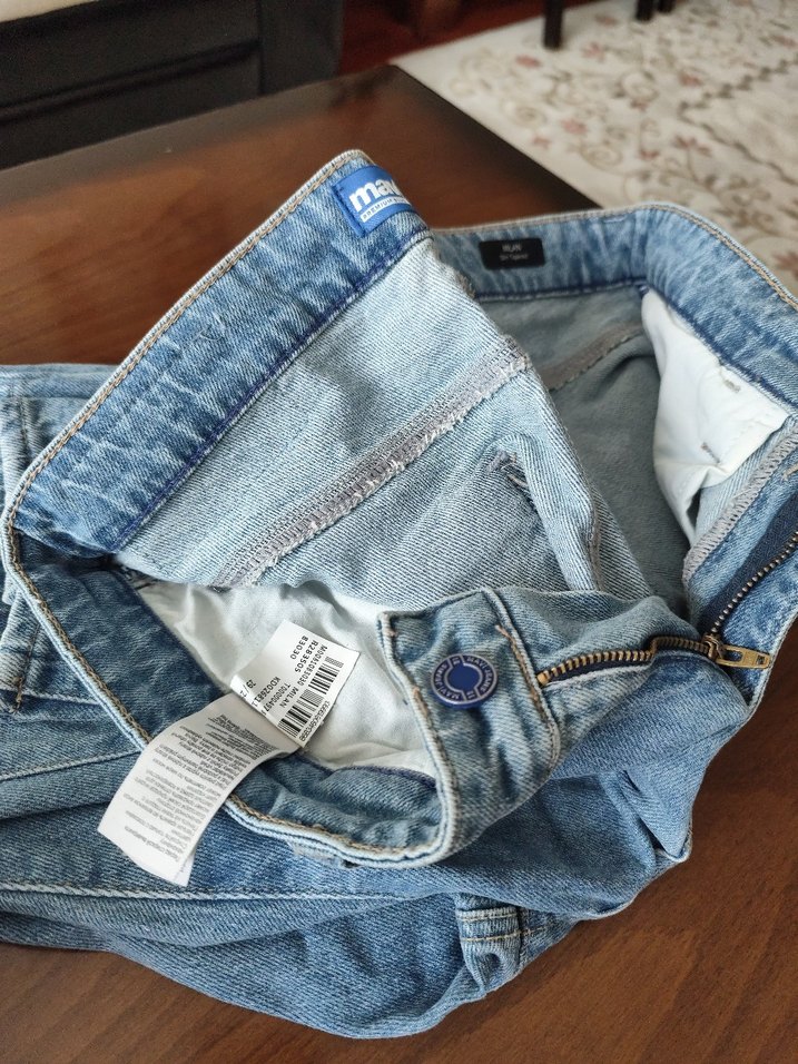 mAvi Jean erkek kot  Pantolon orijinaldir bir kere giyilmiştirrr - Görsel 5