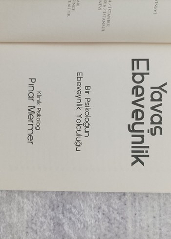 Beden YAVAŞ EBEVEYNLİK Ebeveynlik Yolculuğu - Pınar Mermer