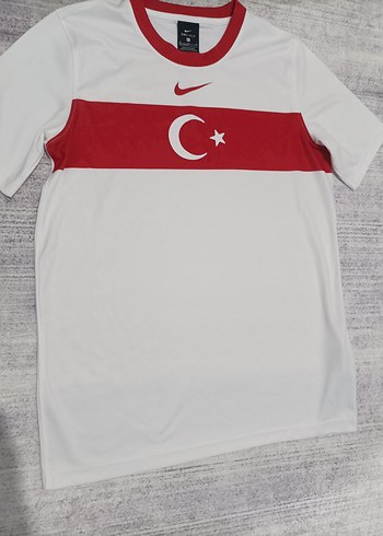 Nike orijinal Kısa Kollu Beyaz Takım Forması