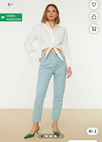 Trenyol milla mom jeans 