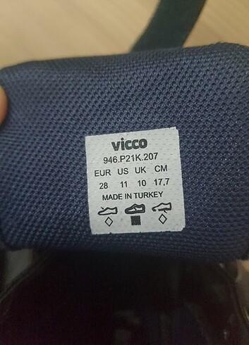 28 Beden lacivert Renk Vicco bot