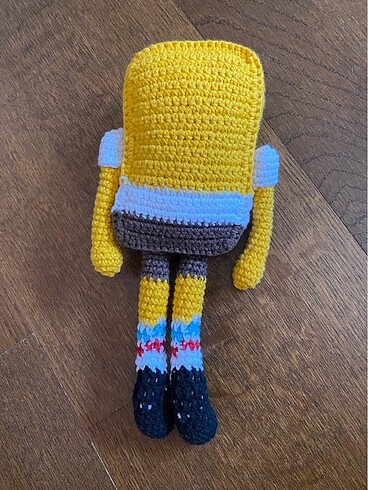 Beden Amigurumi sünger bob