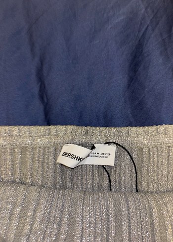 Bershka Gri Triko Büstiyer - Görsel 3