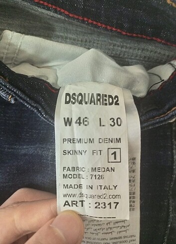 DSQUARED2 orijinal PREMİUM DENİM SKİNNY