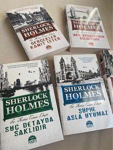  Sherlock holmes serisi 5li kitap