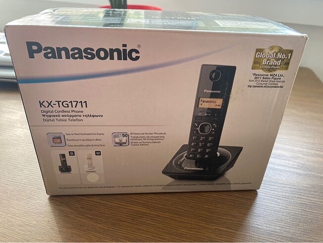 Panasonic KX-TG1711 telsiz telefon