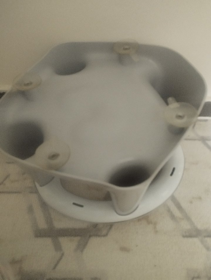 Gri Bebek Mama Sandalyesi - Görsel 2