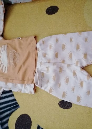 Beyaz Uzun Kollu Baskılı Erkek Bebek Body - Görsel 12