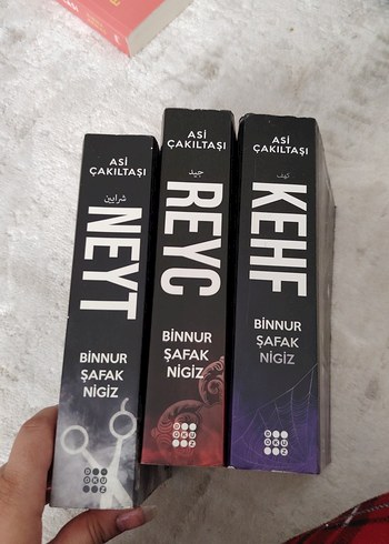 Asi Çakıltaşı Roman Seti - Neyt, Reyc, Kehf