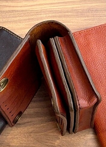 Unisex 0 Deri El Çantası Kadın/Erkek - Görsel 4