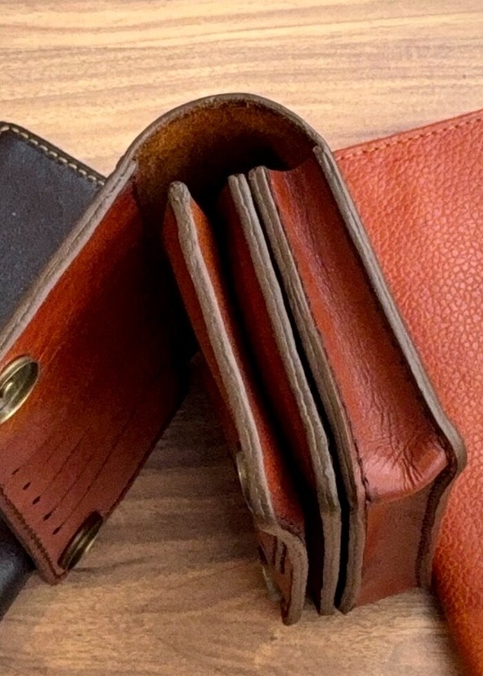 Unisex 0 Deri El Çantası Kadın/Erkek - Görsel 4