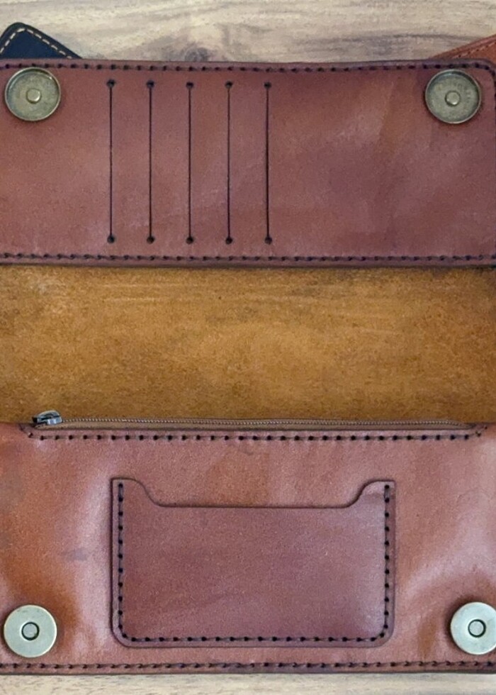 Unisex 0 Deri El Çantası Kadın/Erkek - Görsel 2