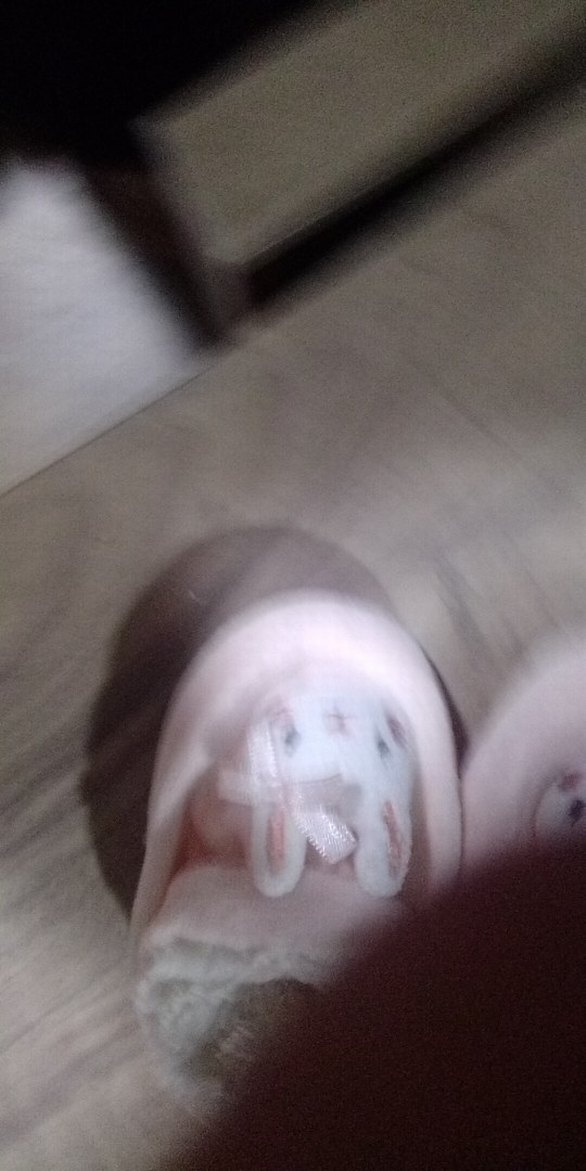 Kızlar için Pembe Nakışlı Sıcak babet - Görsel 4