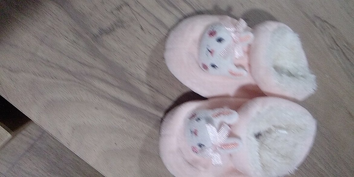 Kızlar için Pembe Nakışlı Sıcak babet - Görsel 2