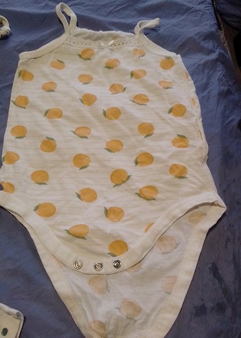 Bebek Kız Çocuk Kolsuz ve Kısa Kollu Body Seti - Görsel 3