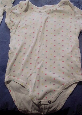 Bebek Kız Çocuk Kolsuz ve Kısa Kollu Body Seti - Görsel 5