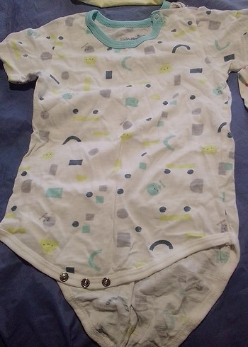 Bebek Kız Çocuk Kolsuz ve Kısa Kollu Body Seti - Görsel 4