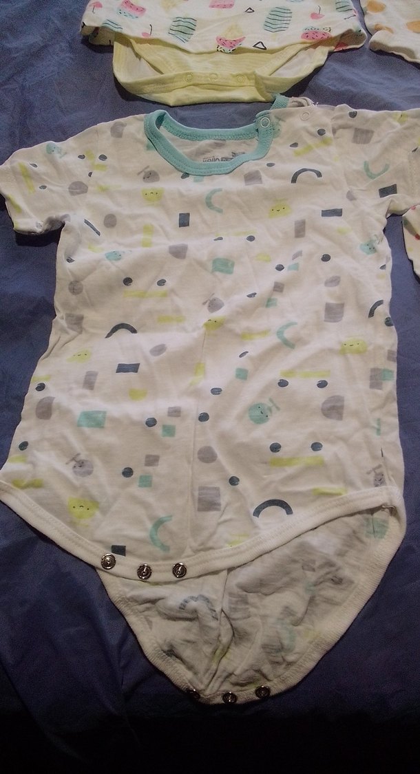 Bebek Kız Çocuk Kolsuz ve Kısa Kollu Body Seti - Görsel 4