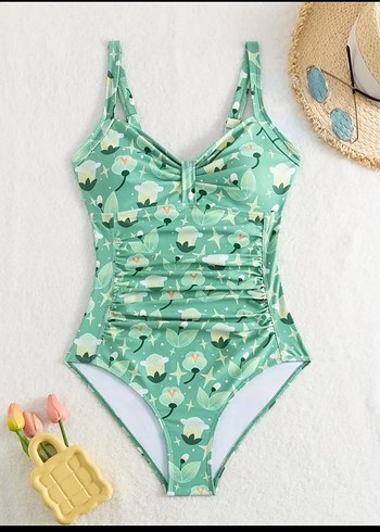 Yesil desenli mayo - Görsel 9