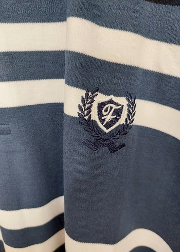 Mavi Çizgili Erkek Pijama üstü. - Görsel 7