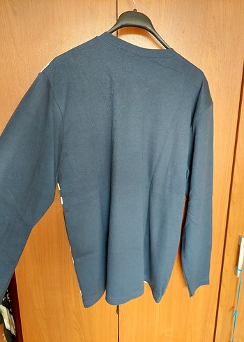 Mavi Çizgili Erkek Pijama üstü. - Görsel 5