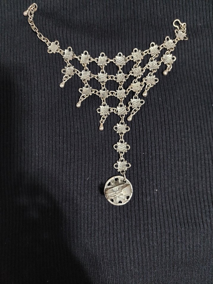 Üçgen el yapımı Şahmeran bileklik. - Görsel 4