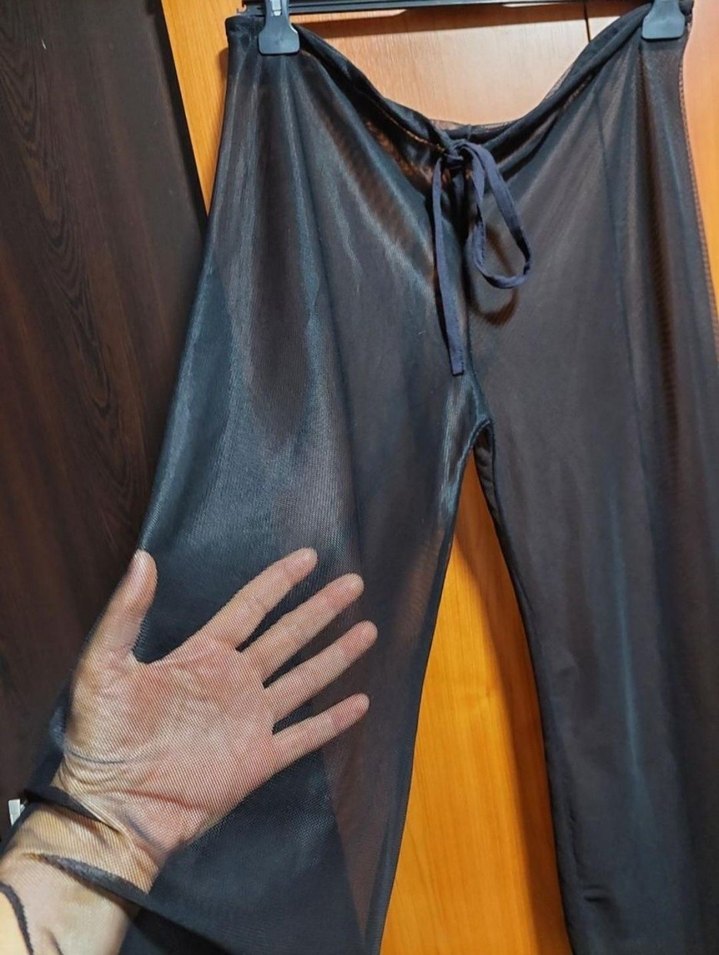 Transparan plaj pantolonu. - Görsel 4