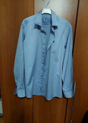 U.S POLO ASSN MAVİ GÖMLEK - Görsel 5