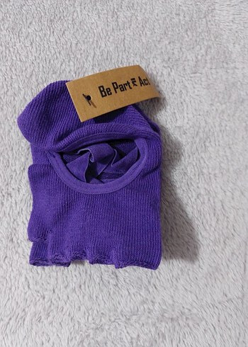 MOR KAYDIRMAZ PLATES &YOGA ÇORABI - Görsel 7