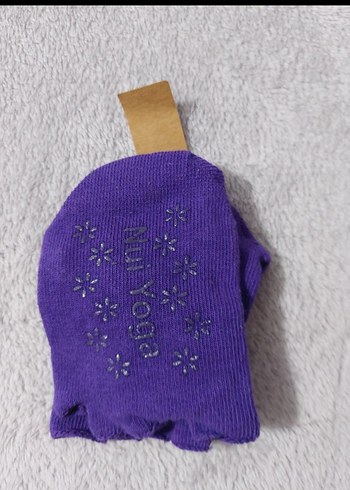 MOR KAYDIRMAZ PLATES &YOGA ÇORABI - Görsel 8