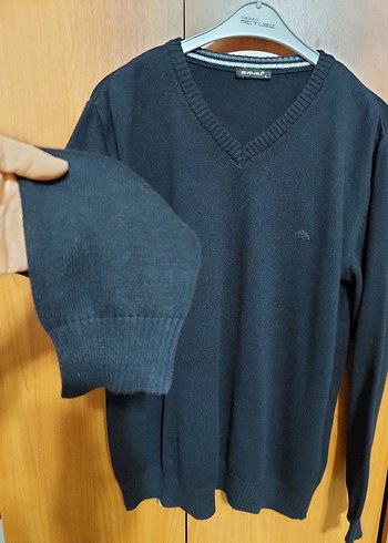 SİYAH SEVENHILL ERKEK KAZAK. - Görsel 3