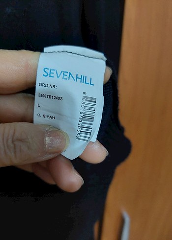 SİYAH SEVENHILL ERKEK KAZAK. - Görsel 6