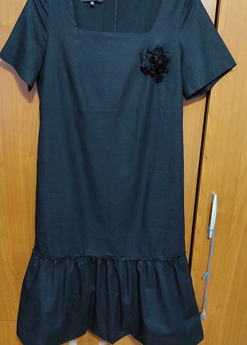 TOLGA SARAÇOĞLU KOLLEKSIYONUNDAN ŞAHANE SIYAH ELBİSE. - Görsel 2